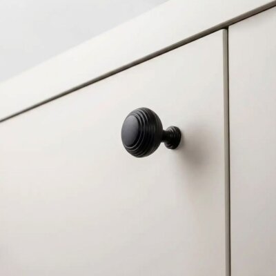 System Düğme Mobilya Kulbu Siyah Renk 32mm Kulp (SY1937 0032 AL6) - System