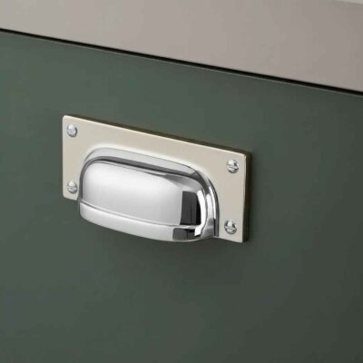 System Mobilya Kulbu Krom Renk 32mm Çanak/Tas Kulp (SY4534 0032 CR) - System