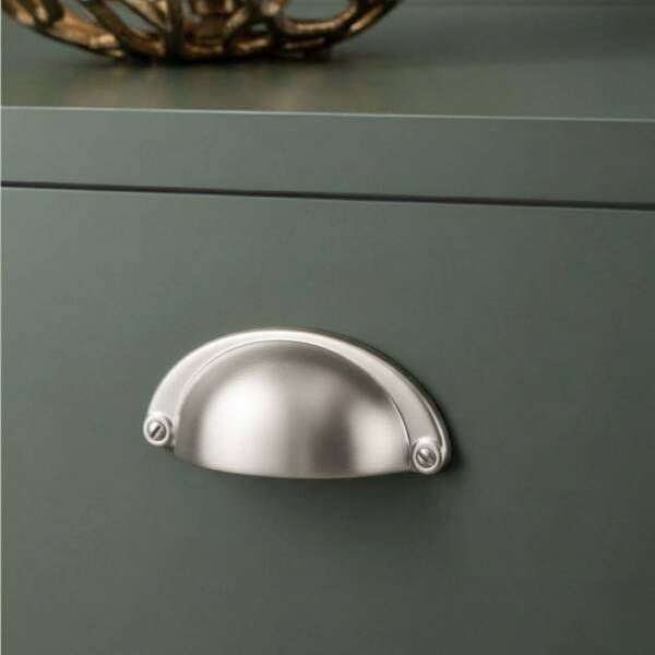 System Mobilya Kulbu Nikel Saten 32mm Tas Kulp (SY4525 0032 NB) - 1