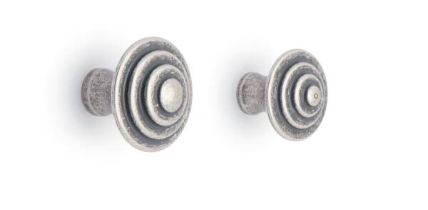 System Düğme Mobilya Kulbu Antik Gümüş 32mm Kulp (SY1935 0032 OSM) - 1