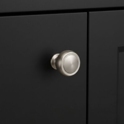 System Düğme Mobilya Kulbu Parlak Nikel Renk 32mm (SY1915 0032 PN) - System