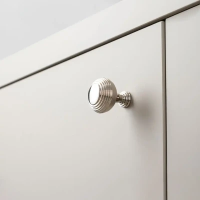 System Düğme Mobilya Kulbu Parlak Nikel 32mm Kulp (SY1937 0032 PN) - 1