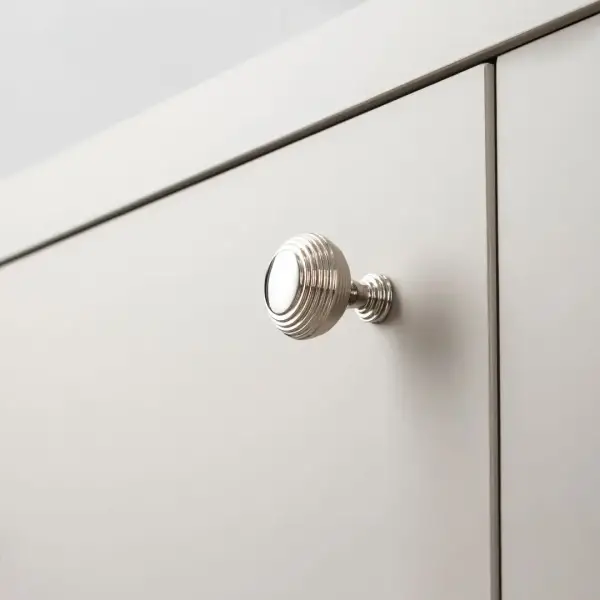 System Düğme Mobilya Kulbu Parlak Nikel 32mm Kulp (SY1937 0032 PN) - 1