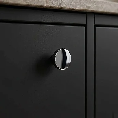 System Düğme Mobilya Kulbu Krom 38mm Kulp (SY1910 0038 CR) - 1