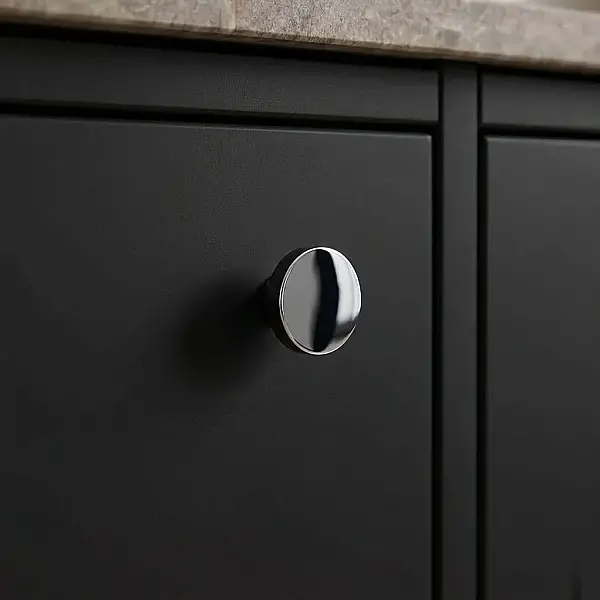 System Düğme Mobilya Kulbu Krom 38mm Kulp (SY1910 0038 CR) - 1