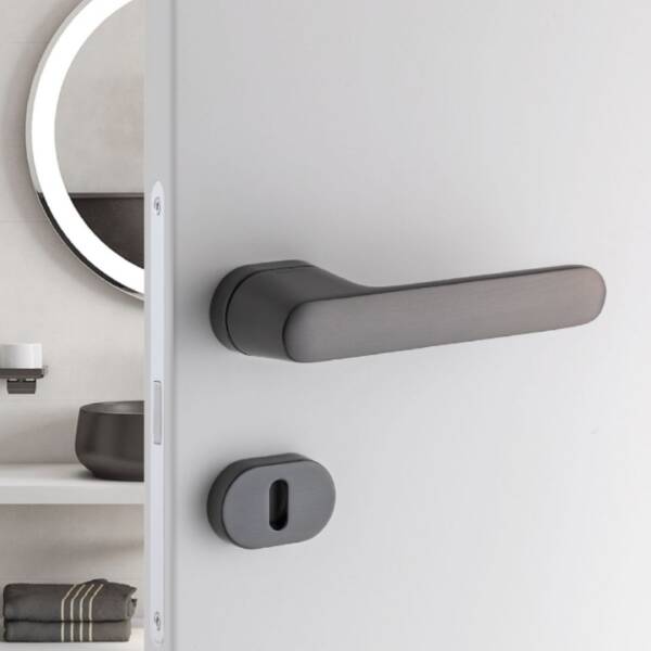 System Akik Kapı Kolu Füme Renk (HA202RO16 BBN) - 1