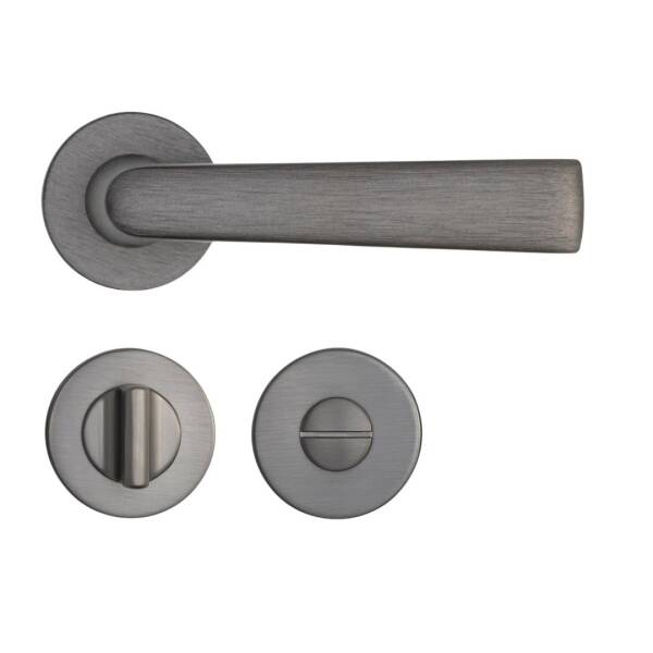 System Ariel Kapı Kolu Fırçalı Füme Renk (HA231RO12 ELX1) - 2