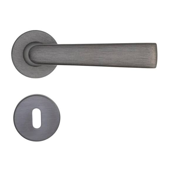 System Ariel Kapı Kolu Fırçalı Füme Renk (HA231RO12 ELX1) - 1