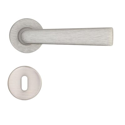 System Ariel Kapı Kolu Fırçalı Saten Renk (HA231RO12 ELX2) - System