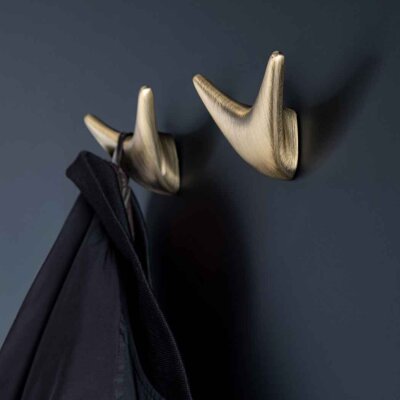 System 2025 Portmanto Askılığı Antik Renk 91mm (AS2025 0091 ABM) - System