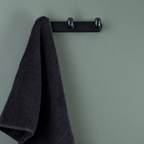 System 2345 Duvara Monte Askı Siyah Renk 170mm 3Lü Askılık (AS2345 0170 AL6-AL6) - 1