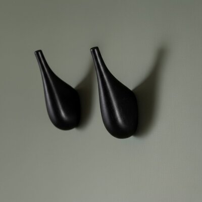 System 2015 Portmanto Askılığı Siyah 28mm (AS2015 0028 AL6) - System