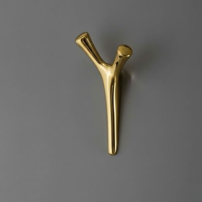 System 2070 Portmanto Askılığı Gold Renk 77mm (AS2070 0077 GL) - System