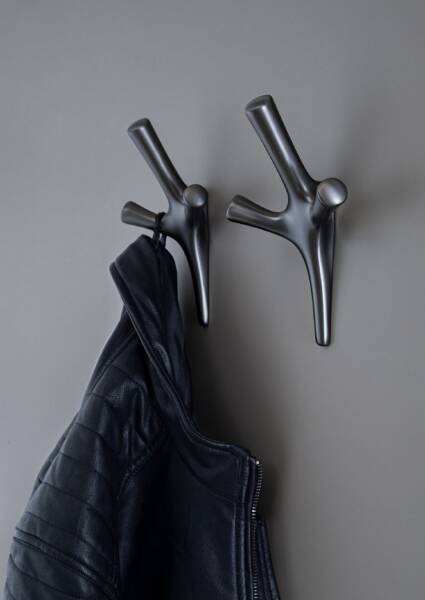 System 2075 Portmanto Askılığı Füme Renk 109mm (AS2075 0109 BBN) - 1