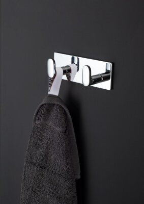 System 2327 Yapışkanlı Askı Krom 115mm (AS2327 0115 CR-CR) - System Banyo