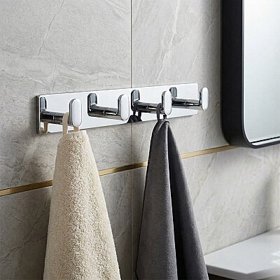 System 2327 Yapışkanlı Askı Krom 255mm (AS2327 0255 CR-CR) - System Banyo