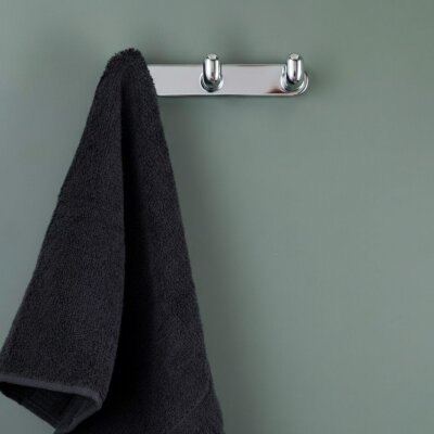 System 2345 Duvara Monte Askılık Krom Renk 170mm 3Lü (AS2345 0170 CR-CR) - System Banyo