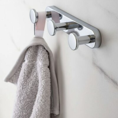 System 2350 Yapışkanlı Askı Krom 170 Mm (AS2350 0170 CR-CR) - System Banyo