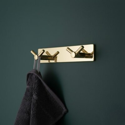 System 2325 Yapışkanlı Askı Gold Renk 185mm (AS2325 0185 GL-GL) - System Banyo