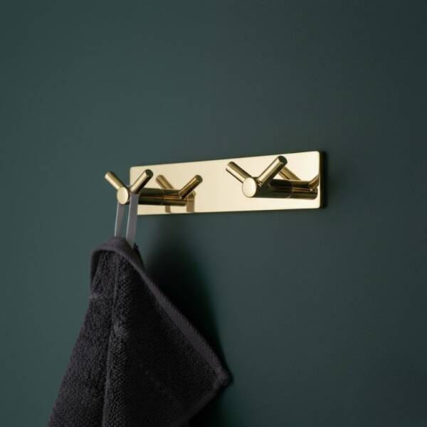 System 2325 Yapışkanlı Askı Gold Renk 185mm (AS2325 0185 GL-GL) - 1