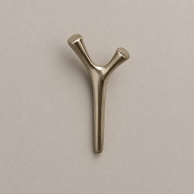 System 2070 Portmanto Askılığı Saten / Inox 77mm (AS2070 0077 NB) - System