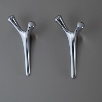 System 2070 Portmanto Askılığı Krom 77mm (AS2070 0077 CR) - System