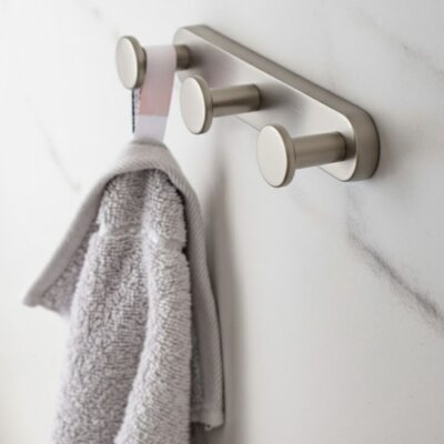 System 2350 Yapışkanlı Askı Saten 170 Mm (AS2350 0170 NBM-NBM) - System Banyo