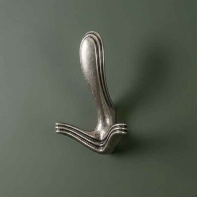 System 2035 Portmanto Askılığı Antik Gümüş 86mm Seri Sonu (AS2035 0086 OSM) - System