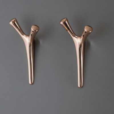 System 2070 Portmanto Askılığı Rose Renk 77mm (AS2070 0077 RS) - System