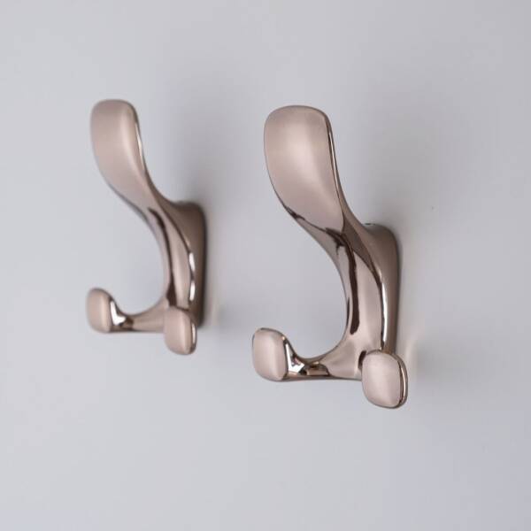 System 2010 Portmanto Askılığı Rose Renk 80mm (AS2010 0080 RS) - 1