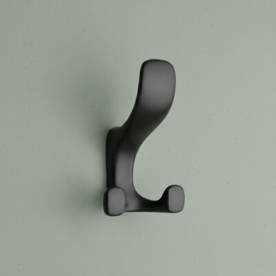 System 2010 Portmanto Askılığı Siyah Renk 80mm (AS2010 0080 AL6) - System