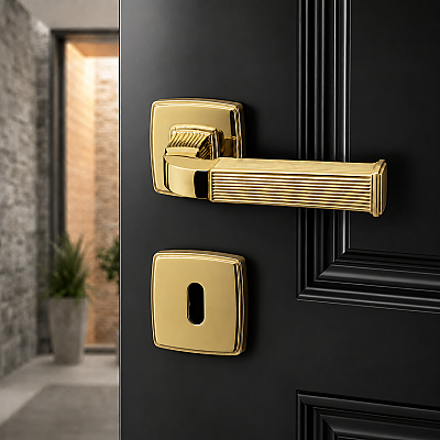 System Astoria Kapı Kolu Gold Renk (HA133RO13 GL) - System