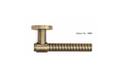 System Axel-B Kapı Kolu Antik Sarı Renk (HA187BRO12 ABM) - System