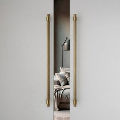 System Axel-L Çekme Kolu Antik Renk Kol 540mm (PH9722 0540 ABM-ABM) - System