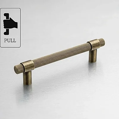 System Axel-L Çekme Kapı Kolu Antik Renk Kol 190mm (PH9722 0190 ABM-ABM) - System (1)