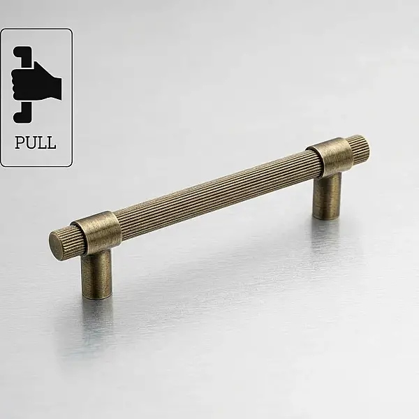 System Axel-L Çekme Kapı Kolu Antik Renk Kol 190mm (PH9722 0190 ABM-ABM) - 2