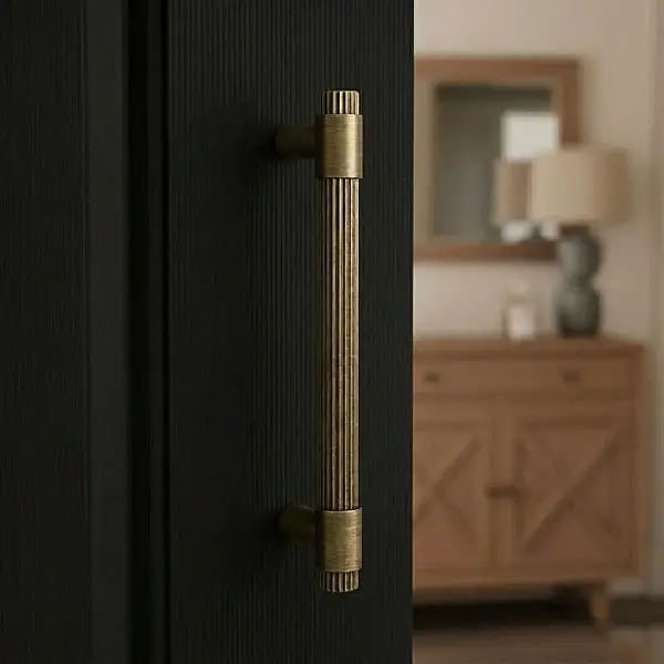 System Axel-L Çekme Kapı Kolu Antik Renk Kol 190mm (PH9722 0190 ABM-ABM) - 1