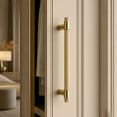 System Axel-L Çekme Kapı Kolu Gold Renk Kol 190mm (PH9722 0190 GL-GL) - 1
