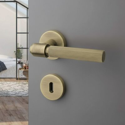 System Axes-L Kapı Kolu Antik Renk (HA213RO12 ABM) - System