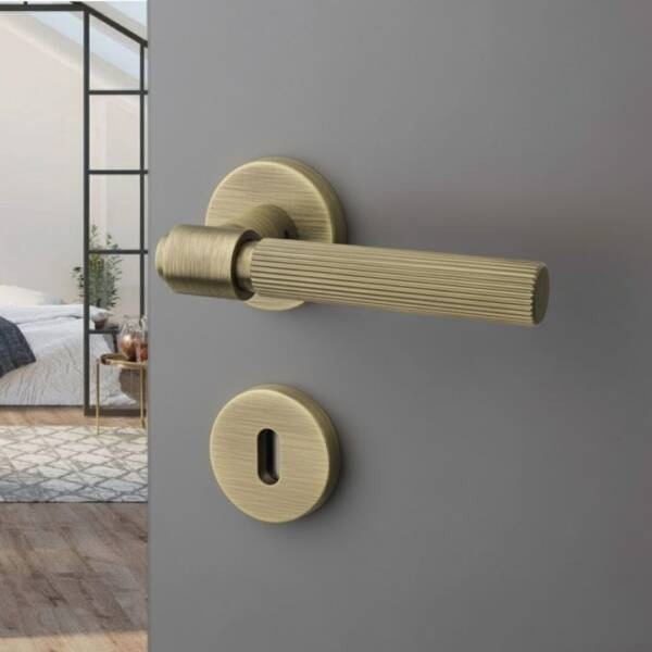 System Axes-L Kapı Kolu Antik Renk (HA213RO12 ABM) - 1