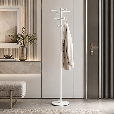 System Ayaklı Çoklu Askılık Beyaz Renk (BA5003 041 AL7) - 1