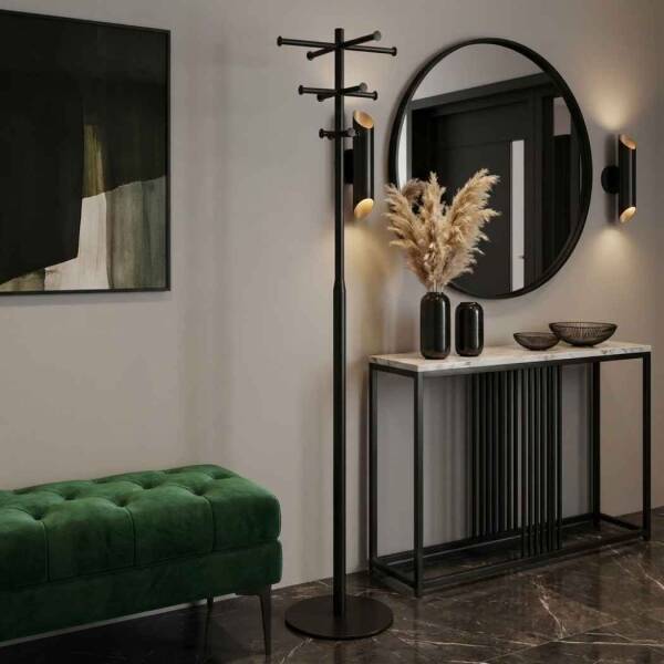 System Ayaklı Çoklu Askılık Siyah Renk 177cm (BA5003 041 AL6) - 1