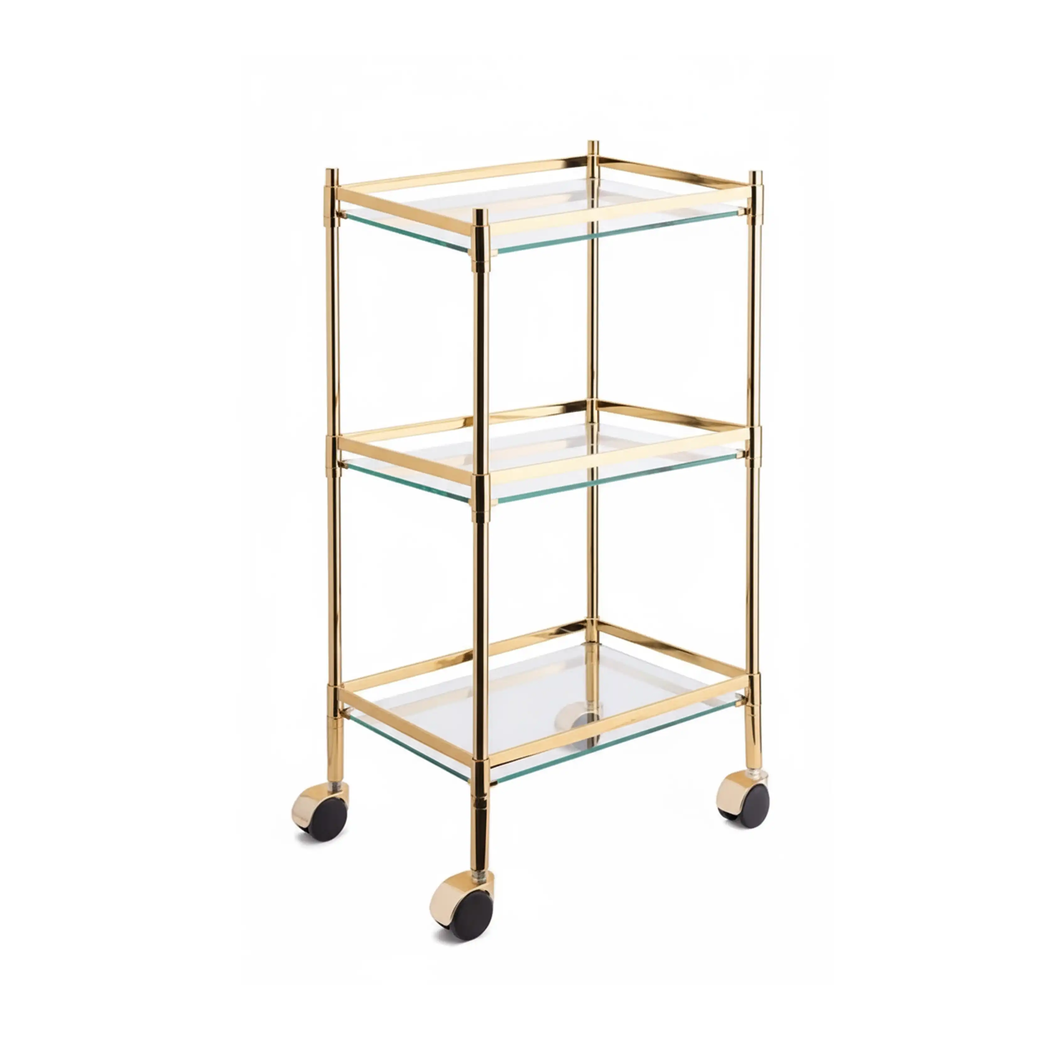 System Hareketli Banyo Sehpası Gold Altın Renk (BA4022 040 GL) - 1