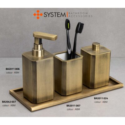 System Banyo Tepsisi Antik Renk (BA2042 037 ABM) - 2