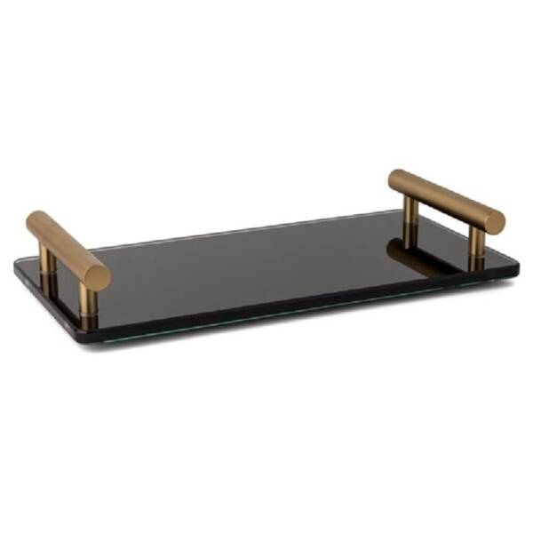 System Banyo Tepsisi Cam/Gold Branch Renk (BA2016 037 C2-GB) - 1