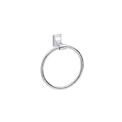 System Border Line Krom Renk Yuvarlak Havluluk (BA1002 005 CR) - System Banyo (1)