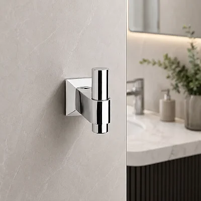 System Bowline Askılık Krom Renk (BA1001 001 CR) - System Banyo (1)
