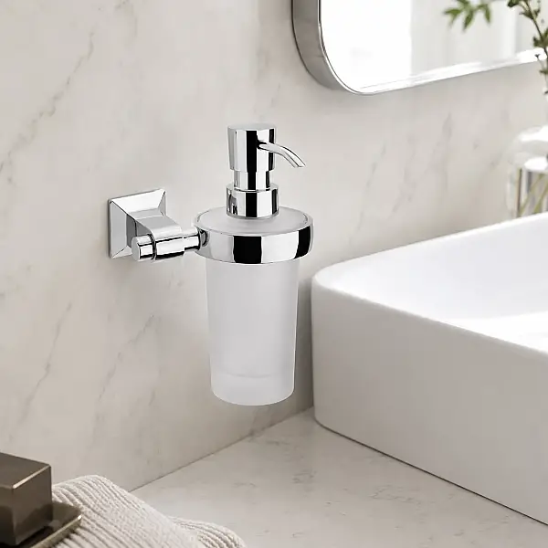 System Bowline Duvara Monte Sıvı Sabunluk Krom Renk (BA1001 006 CR-C1) - 1