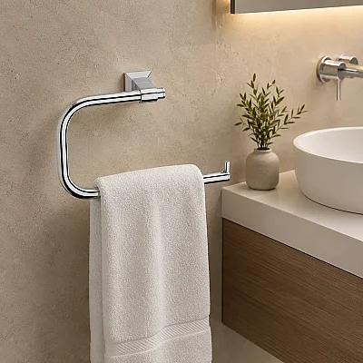 System Bowline Halka Havluluk Krom Renk (BA1001 005 CR) - 1