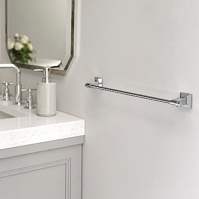 System Bowline Uzun Havluluk Krom Renk 45cm (BA1001 004 CR) - System Banyo